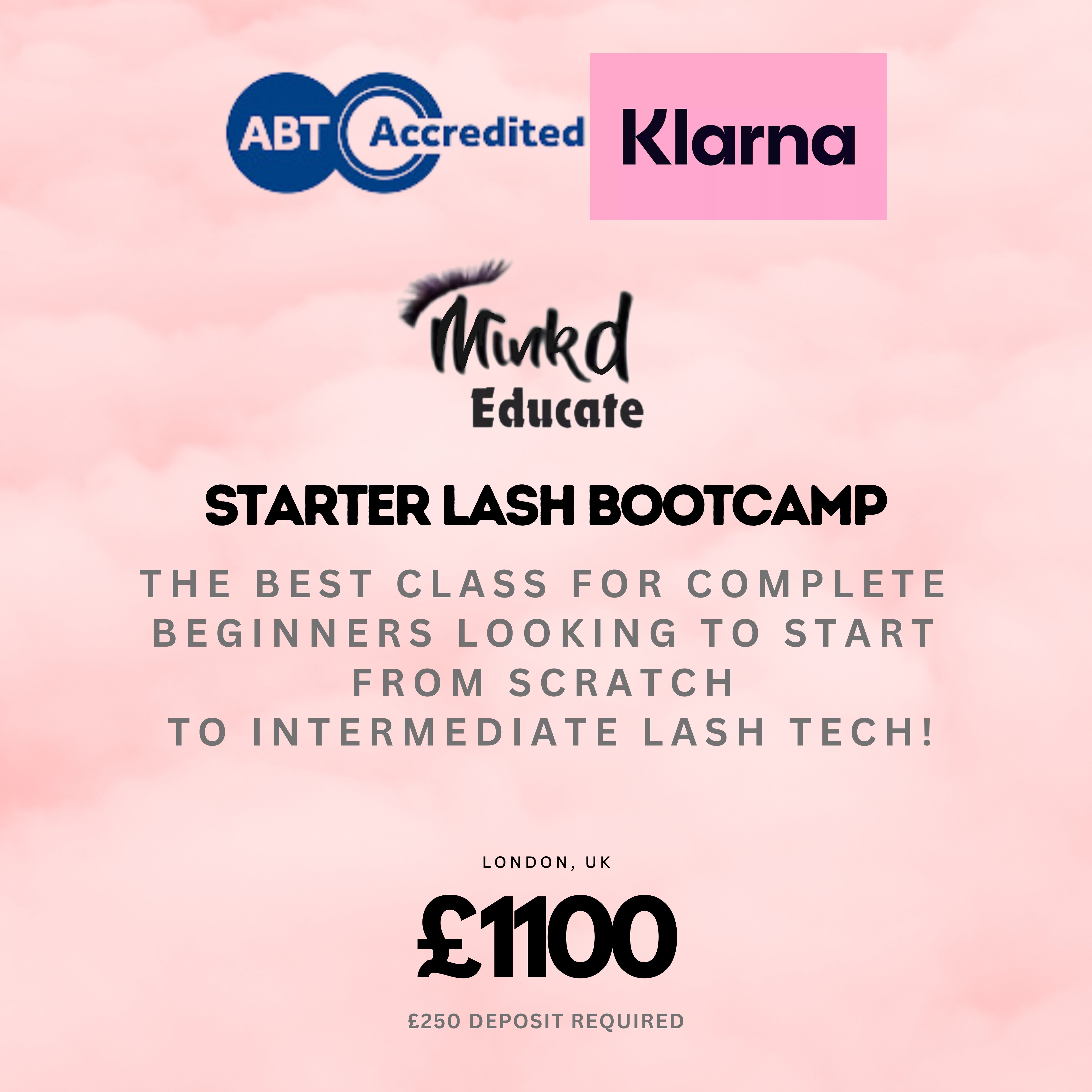 STANDARD BOOTCAMP: BEGINNER LASH TECHNICIAN