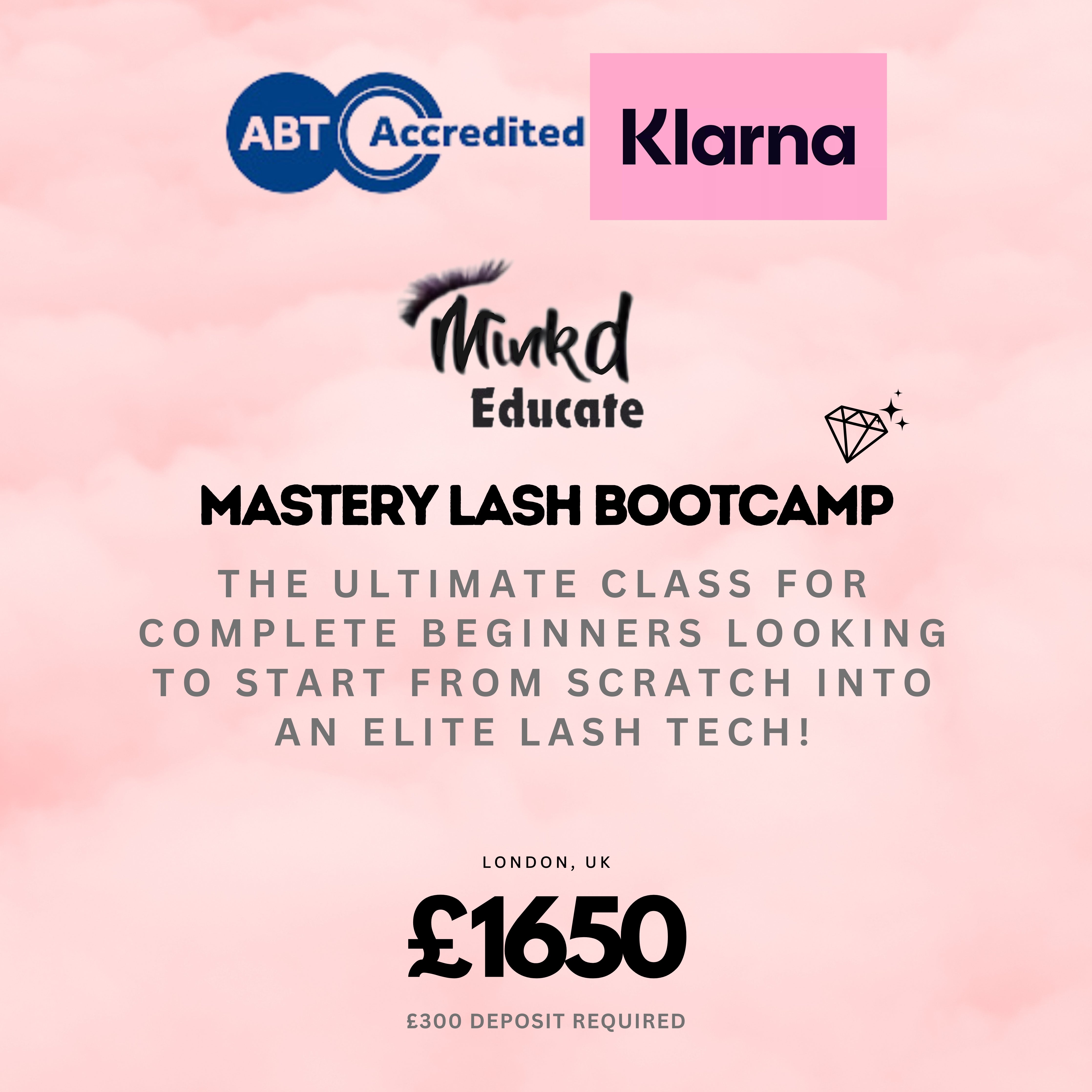 MASTERY BOOTCAMP: BEGINNER LASH TECHNICIAN
